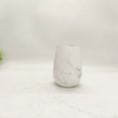 Breeze and elegant milky white comfortable natural gourd waist big ass candlestick