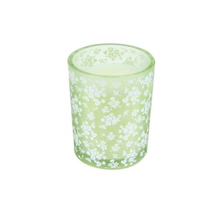 China factory hot sales customized glass jar tealight glass candle holder