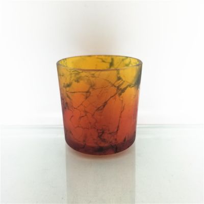 New design 530 ML 18 OZ candle holder glass
