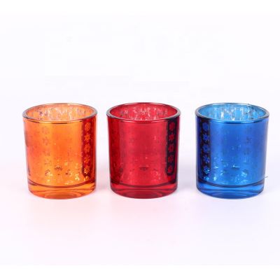 wholesale glass candle jar with wood lid recycled glass candle jars for holidays
