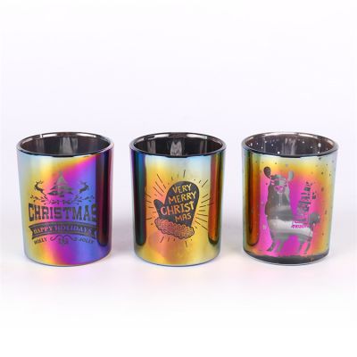 Wholesale China Home Decoration Glass Candle Holder For Festival
