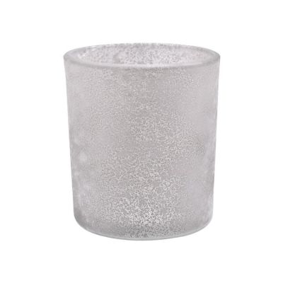 wholesale special printing cylinder empty glass candle jars