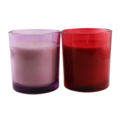 wholesale high quality glass candle jar home decoration