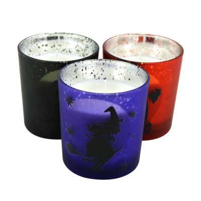 Aromatherapy Home Decoration Natural Glass Candle Jar