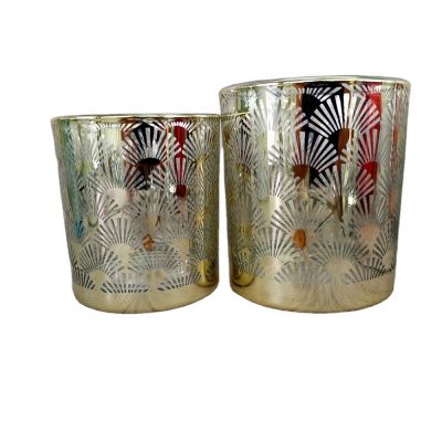 wholesale ODM OEM new custom glass candles jars set luxury