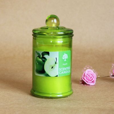Factory glass candle jar for home decoration