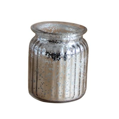 Wholesale fashion glass candle jar candle holder 