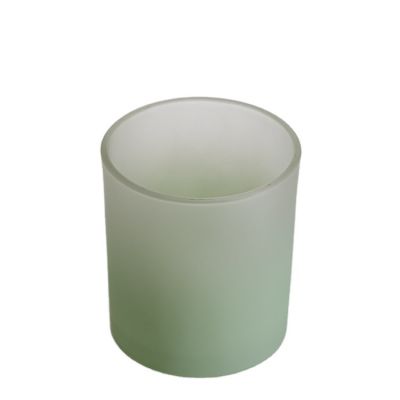 Wholesale candle jars 300ml candle holder glass for wedding decoration