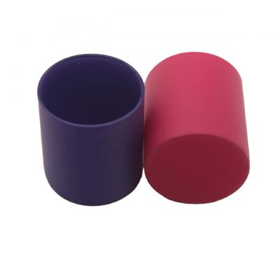 250ml Decorative Color Glass Cylinder Candle Holder Jar