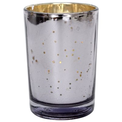 Hot Selling Home Decor Round Container Glass Candle Holder for Wedding