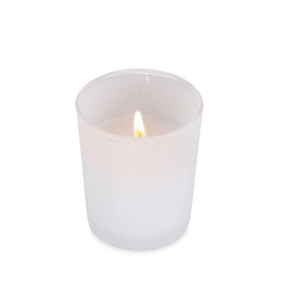Wedding Homegoods White Glass Tumblers For Candles Holders