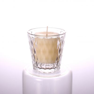 Nordic Decoration Luxury Home Candlestick Christmas Glass Candle Holder