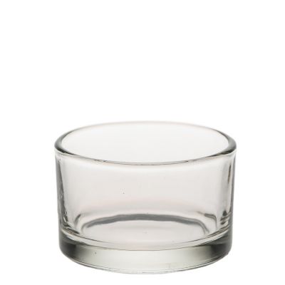 Best Price 30ml Customized Transparent Empty Small Cylinder Round Candle Holder