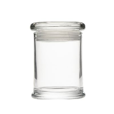Hot Sale OEM 200ml Transparent Empty Round Cylinder Candle Holder In Bulk