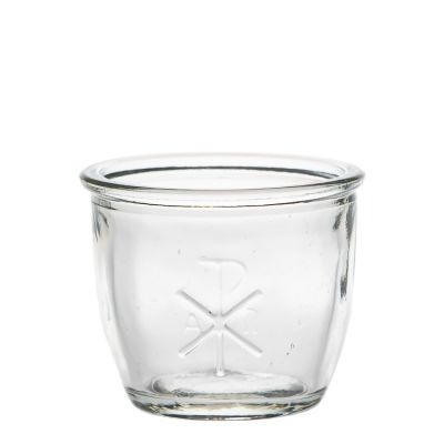 Hot Sale 120ml Clear Empty Bowl Shaped Unique Candle Holders For Home Decor