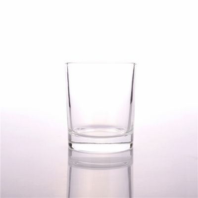 Manufacturing Luxury Clear Empty Glass Decorative Candle Jars With Metal Lid For Candle Making