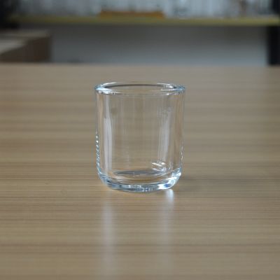 Factory wholesale heat resistant small glass candle jar