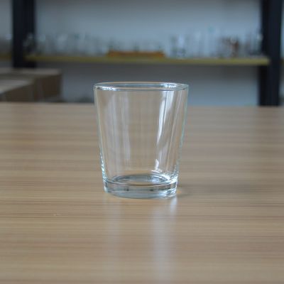 Cheap thin bottom 350ml/12oz candle glass cup