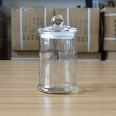 Cheap 22oz glass jar with lid for storage /candle