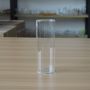Tall 500ml borosilicate glass storage jar with lid