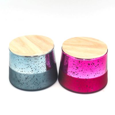 Luxury Glass Candle Container Glass Vases for Candles