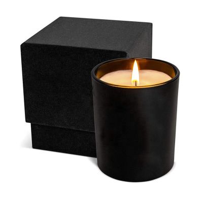 11oz 15oz Customization Logo Matt Green Glass Elegant Candle Holder Jar Vessel And Gift Box