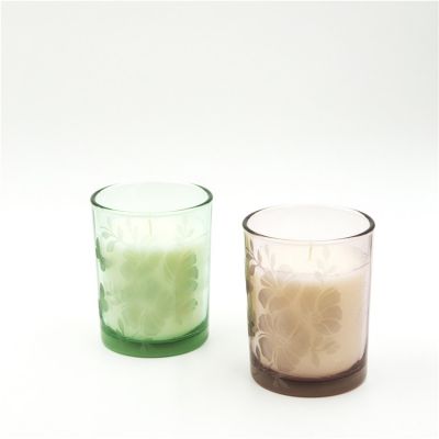 Wholesale cheap Luxury Glass Candle jars/cup/container/holder