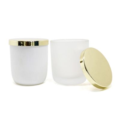 4 oz 8 oz 10 oz 14 oz 16 oz classic matte white glossy white glass candle container