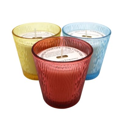 factory manufacturing custom made high quality glass candle jar