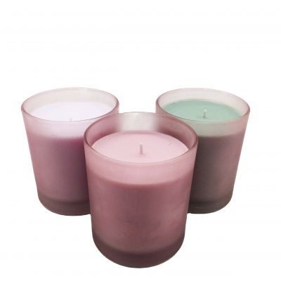 Hot sell scented candle cheap glass cotton wick jar