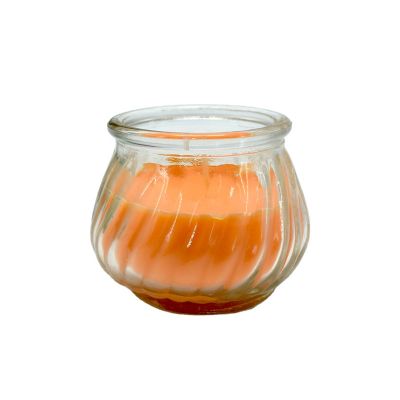 luxury glass candle jar for party wedding dinner