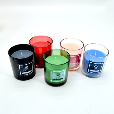 wholesale Glass Candle Jar For Birthday Wedding Home Decoration