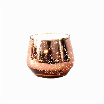 Economical custom design glass candle holder luxury