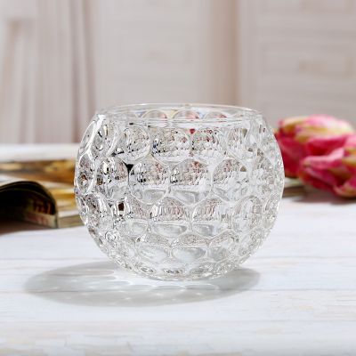 Cheap Decorative Tea Light Crystal Glass Candle Holder Glass Candlestick