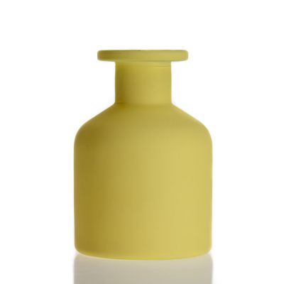 Villi paint yellow color aroma diffuser bottle 130ml fragrance bottles empty