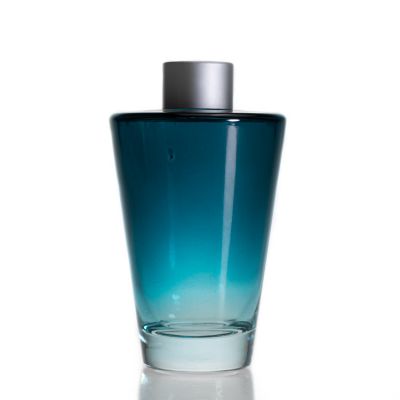 New color design aroma diffuser bottle 200ml cone shaped glass diffuser bottle