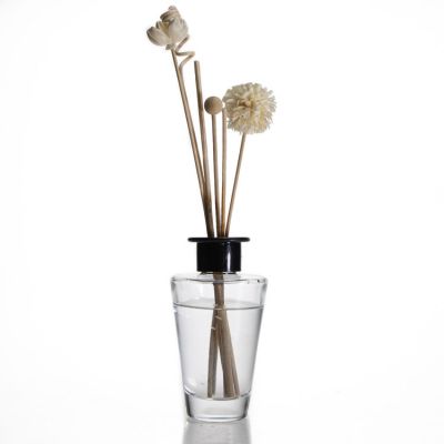 Cone Shape Empty Reed Diffuser Bottle 200ml Diffuser Bottle With Sticks