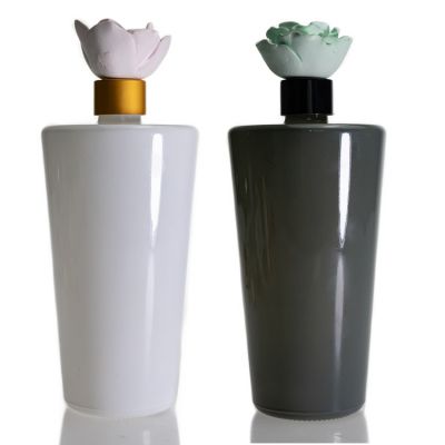 Empty fragrance glass bottles 500ml diffuser bottles with screw cap