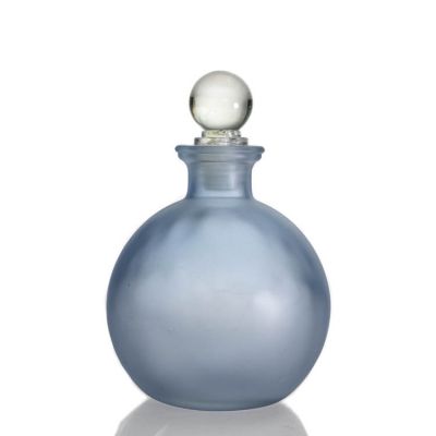 Round Ball Shaped reed diffuser bottle 9oz glass fragrance diffuser bottles