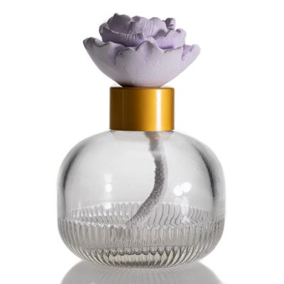 Accept Custom Logo Diffuser Glass Bottle 5oz Fragrance Crystal Bottle Wholesale