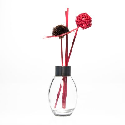 100ml Round Glass Reed Diffuser Bottle With Screw Cap