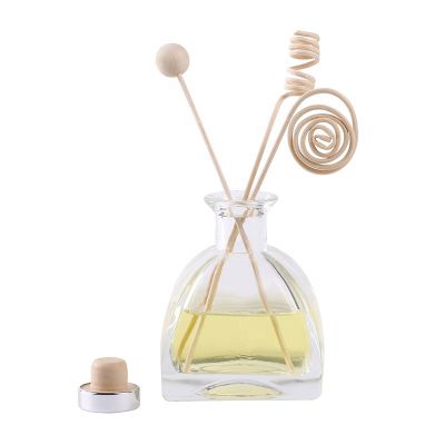 Classic 50ml 100ml 250ml Clear Aroma Fragrance Diffuser Perfume Glass Bottle With Cork