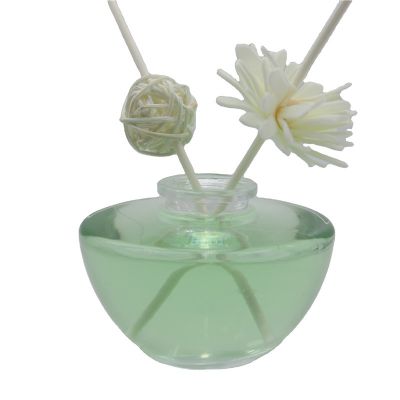 Decorative Bowl Shape Factory New Arrival 140 Ml Recycled Reed Diffuser Glass Bottles Empty