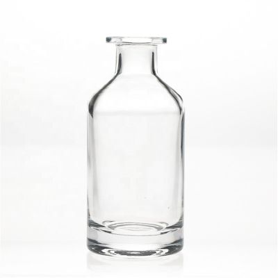 80ml high quality clear round empty glass reed aroma diffuser bottle