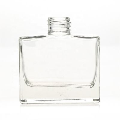 100ml clear squareglass diffuser bottle reed diffuser aromatherapy glass bottle