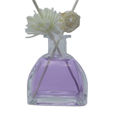 Classical Cheap Price Clear Decorative Empty Reed Diffuser Glass Bottles 100 Ml