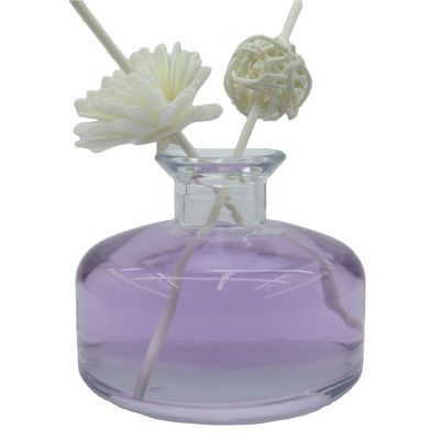 Bottle glass design China factory supply reed Diffuser bottle for glass empty 100 ml