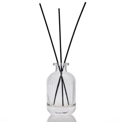 In Stock Aroma Bottle Clear 150ml Empty Reed Diffuser Bottle With Sticks