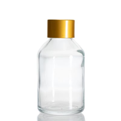 Home Aroma Oil Bottle Clear 100ml Reed Scent Diffuser Aromatherapy Bottle