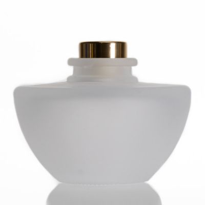 Unique Matte White 100ml Aroma Empty Diffuser Glass Bottle With Stopper
